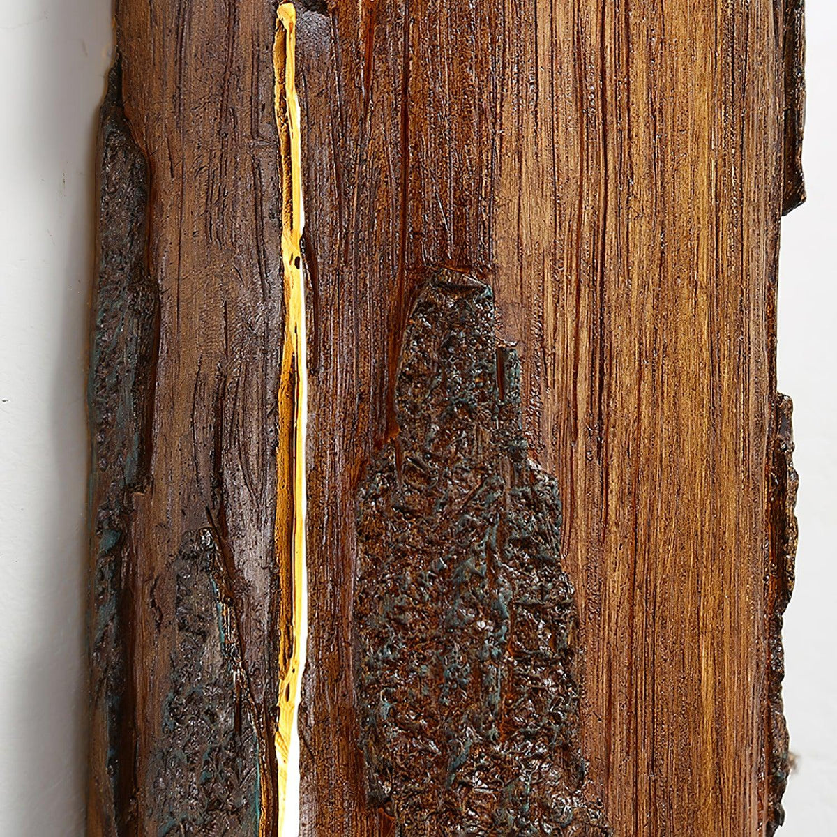 Pravl wandlamp Bark Texture Rustiek