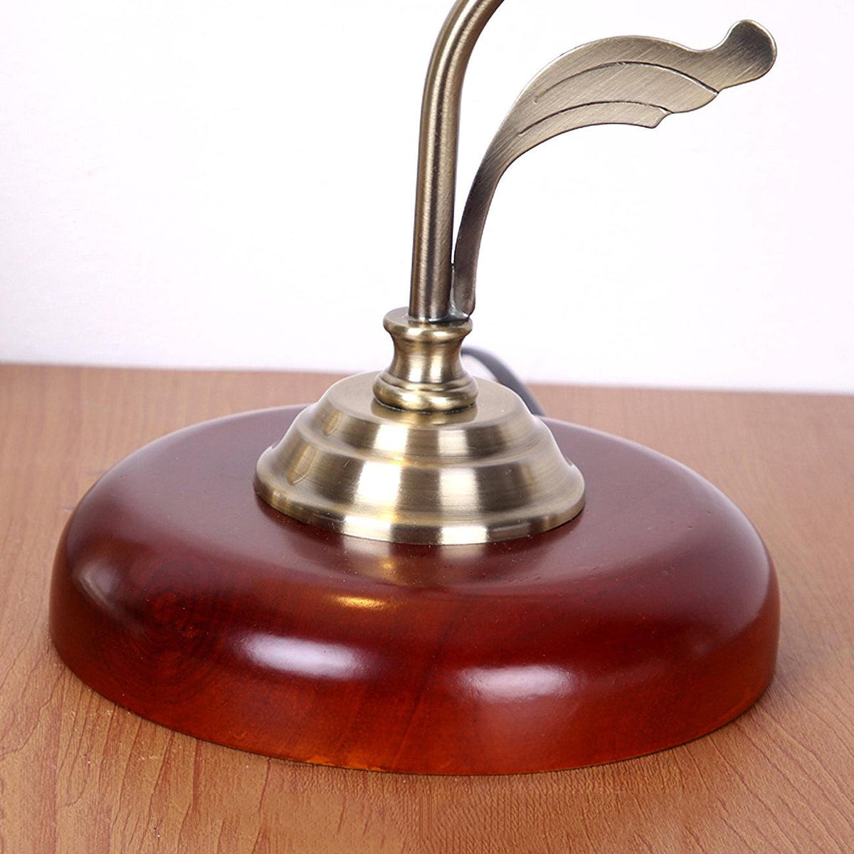 Velivise Retro bloemblaad tafellamp