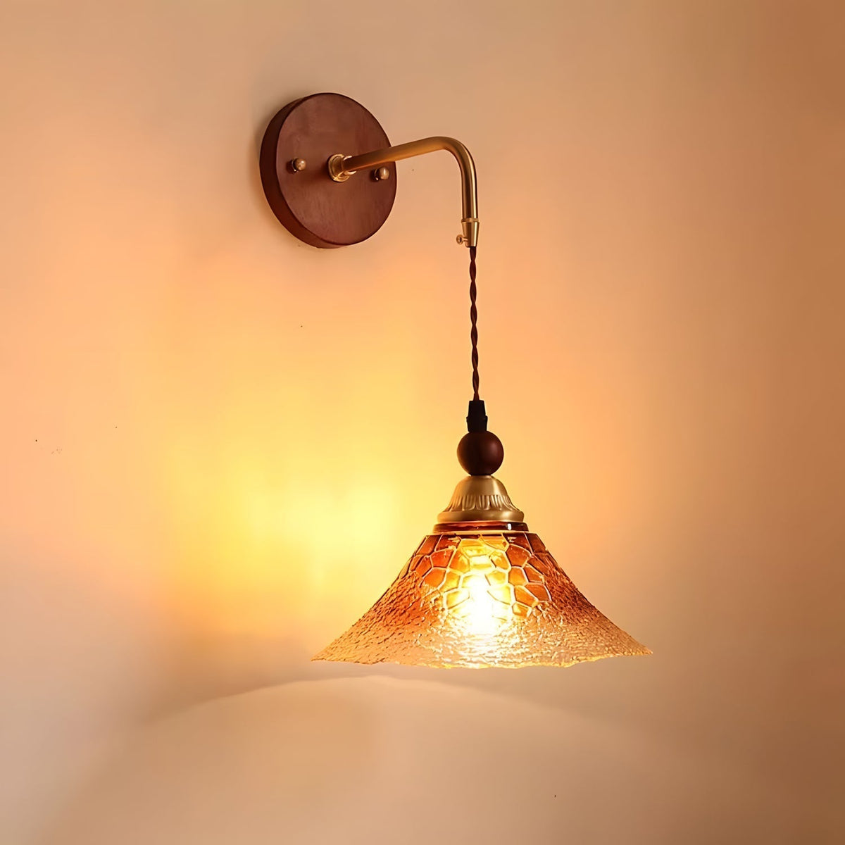 Fawn wandlamp