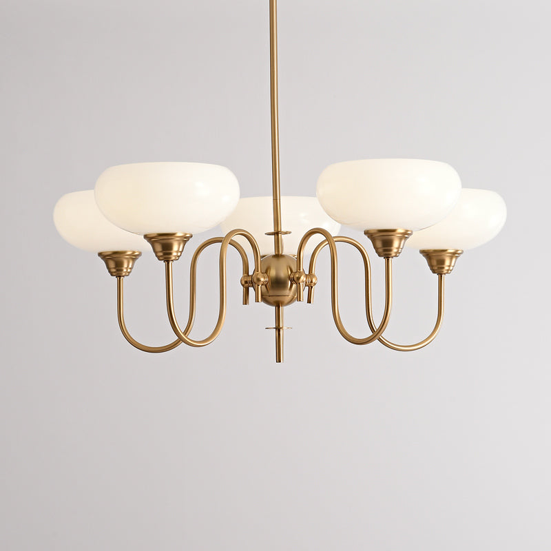 Nielsen Vintage LED Metaal Glas Hanglampen Woonkamer