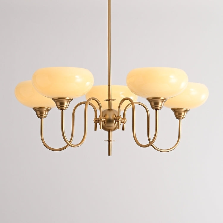 Nielsen Vintage LED Metaal Glas Hanglampen Woonkamer