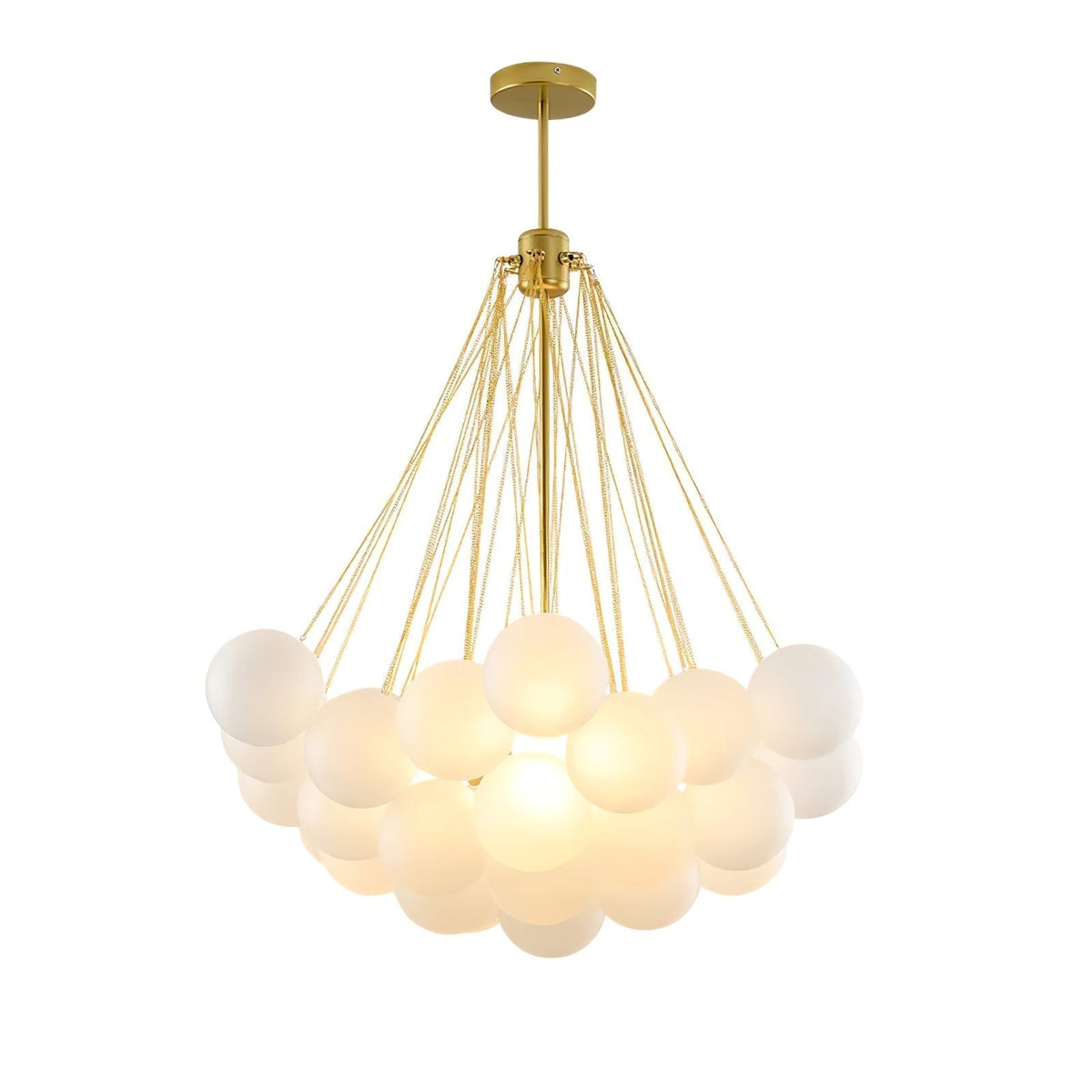 Eiririra Kroonluchter Bubble Matglas