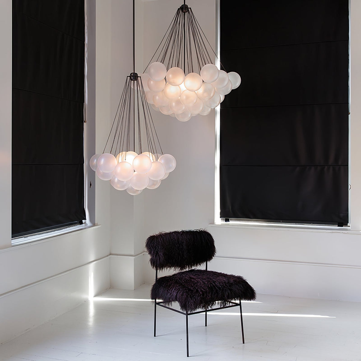 Eiririra Kroonluchter Bubble Matglas