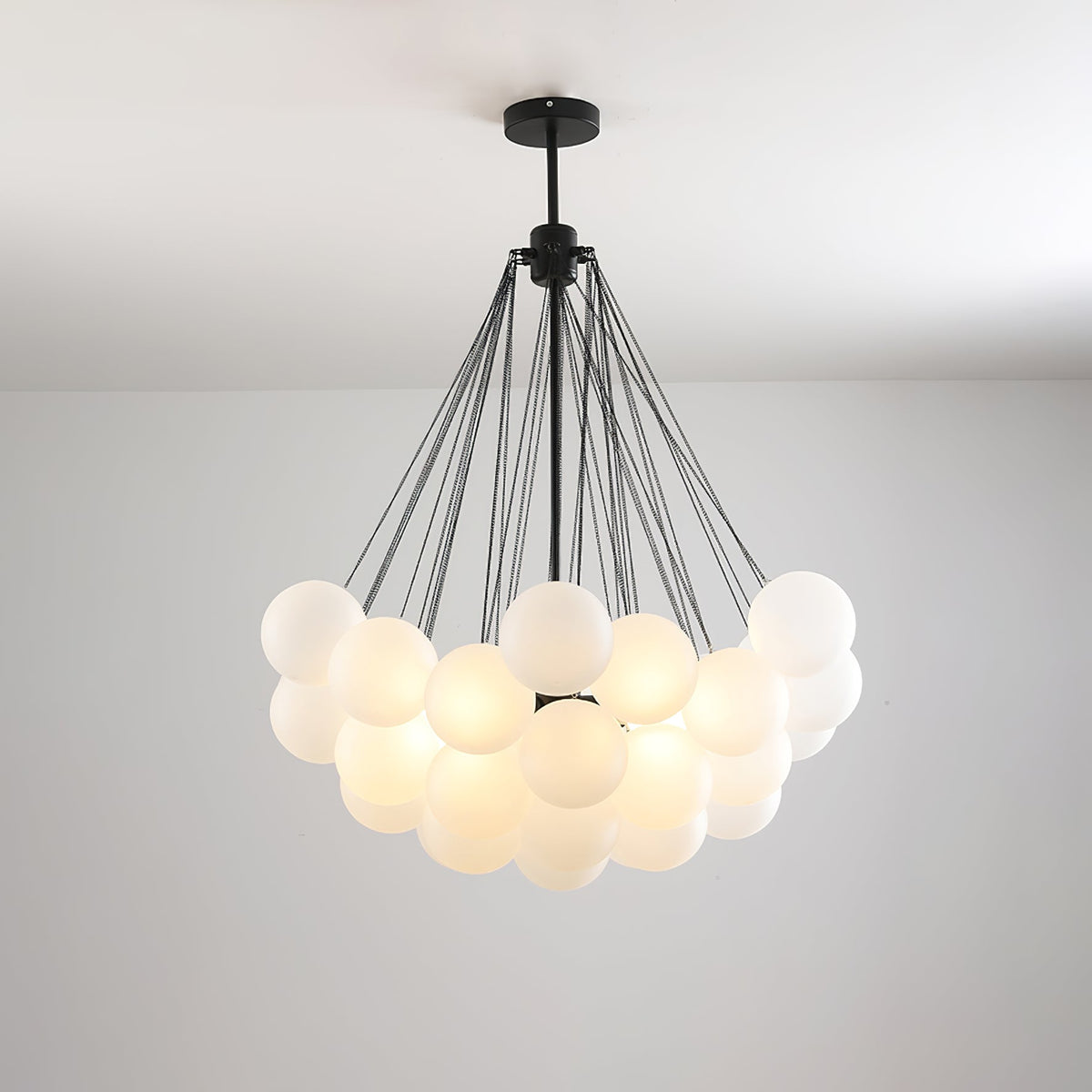 Eiririra Kroonluchter Bubble Matglas