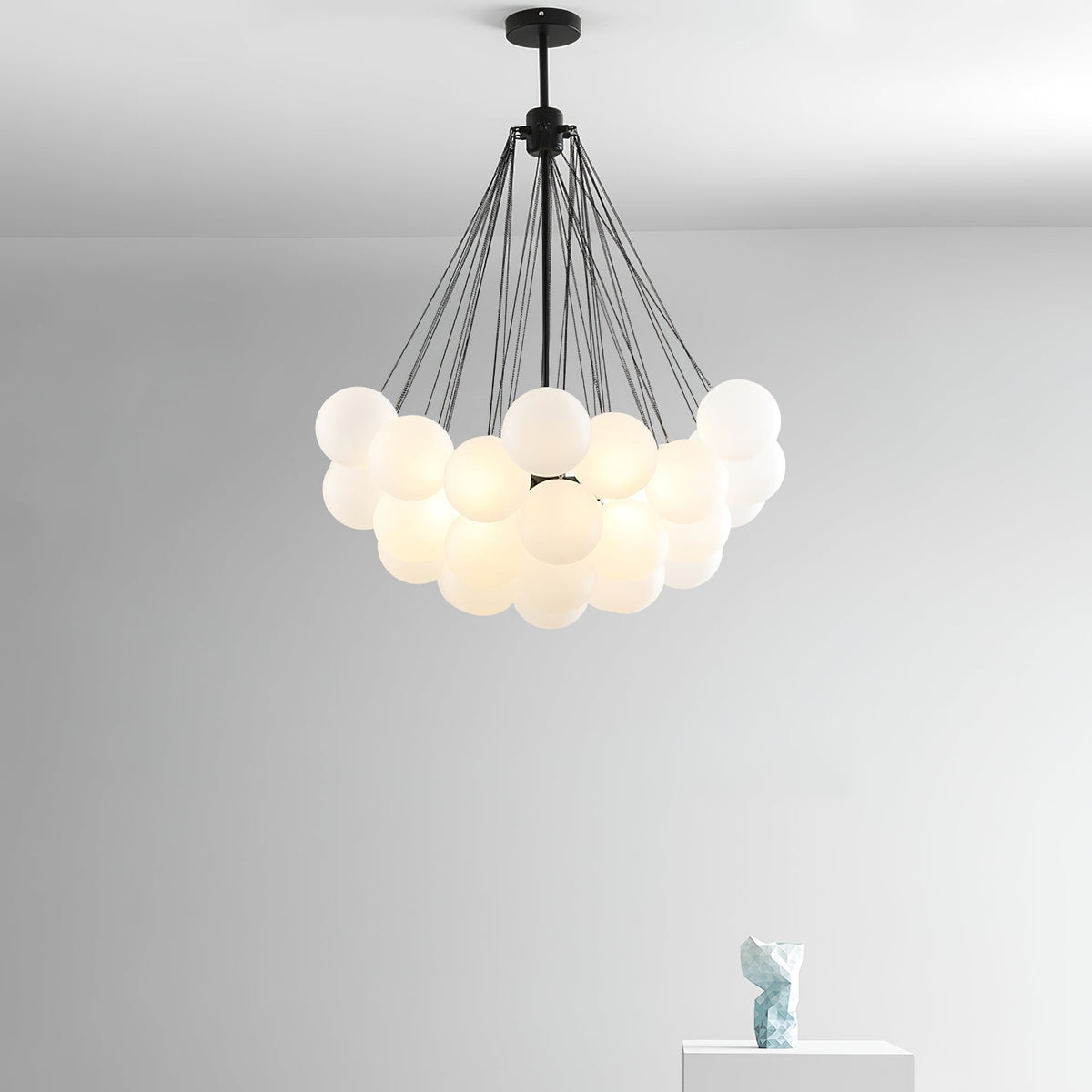 Eiririra Kroonluchter Bubble Matglas