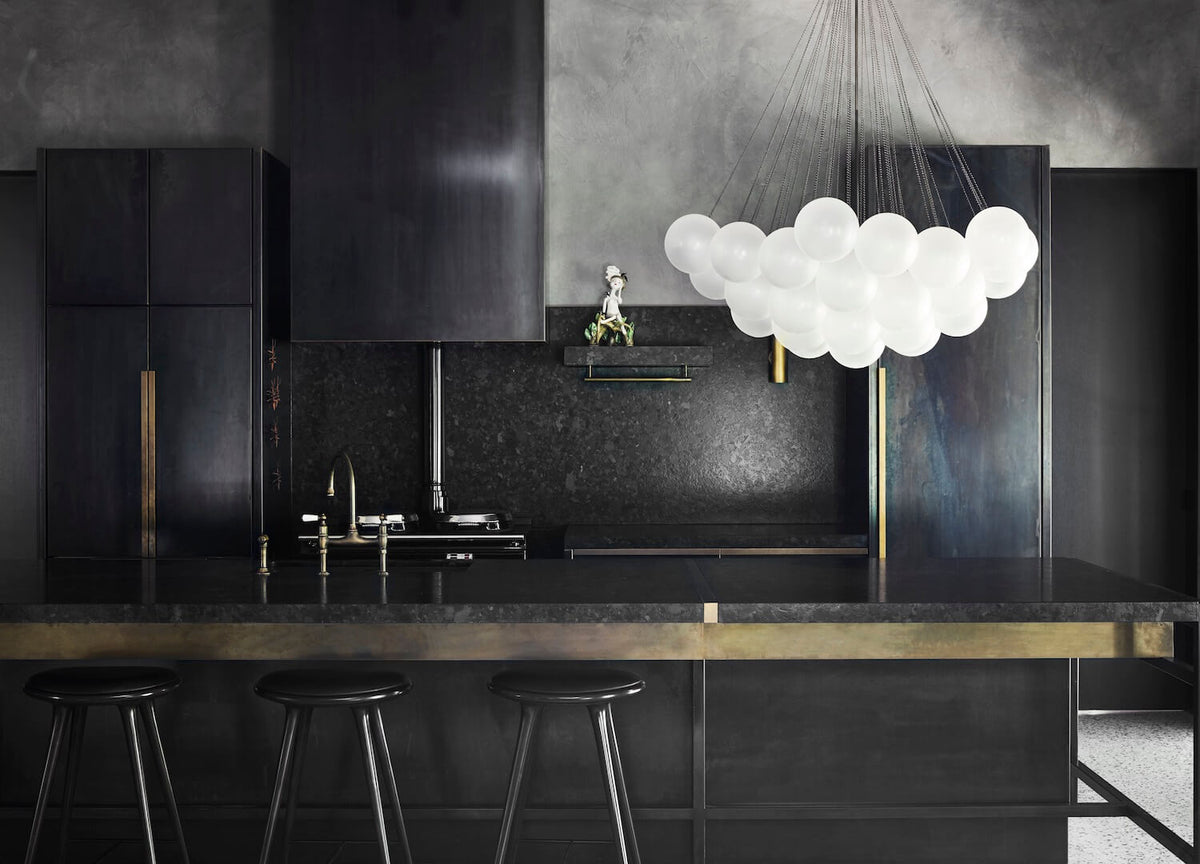 Eiririra Kroonluchter Bubble Matglas