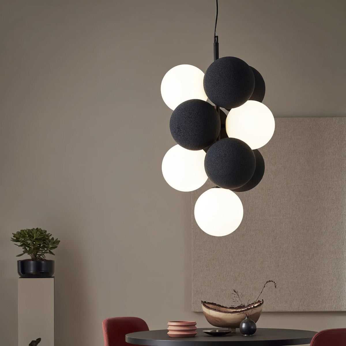 Blanor Industriële artistieke hanglamp