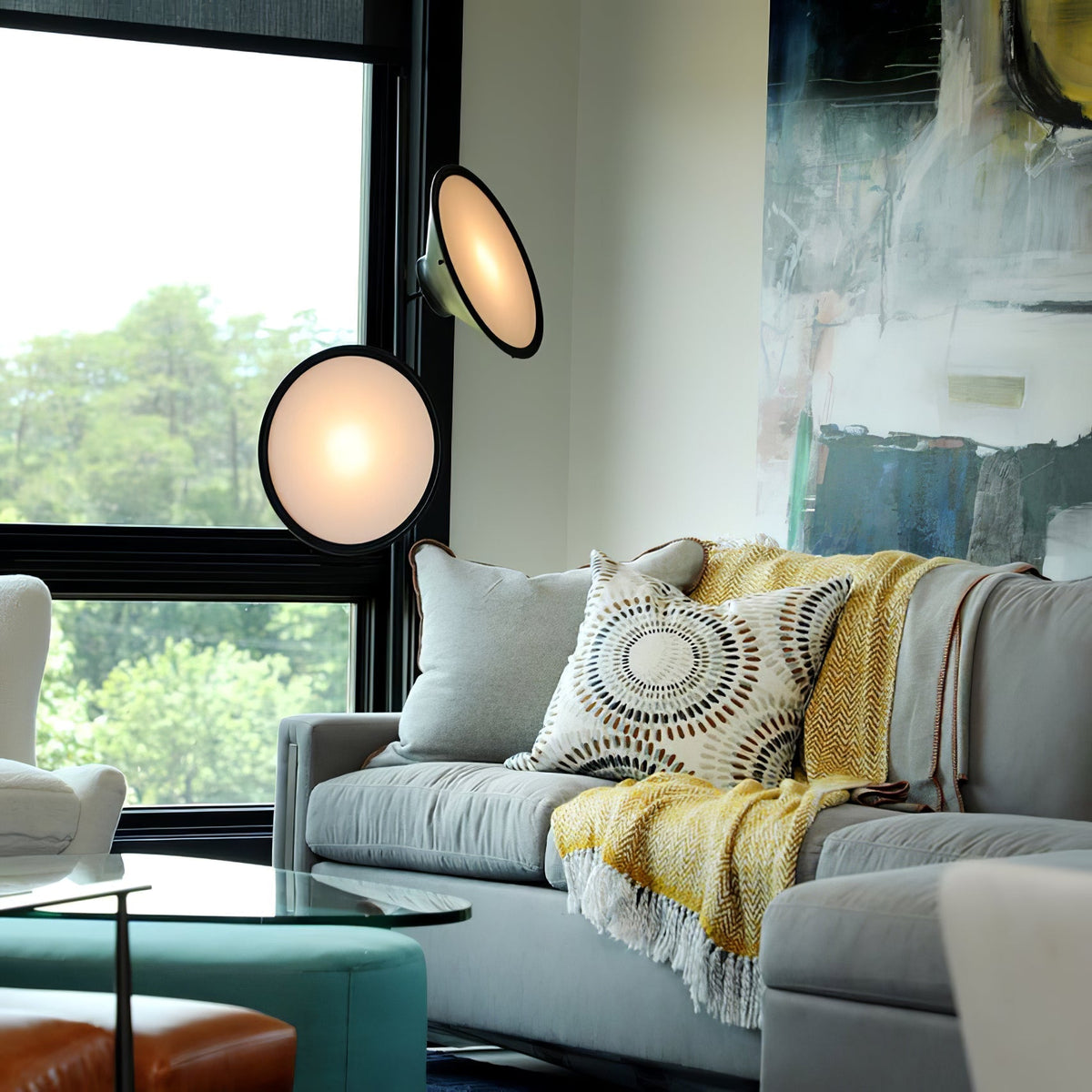 Eave Acryl Kunstzinnige vloerlamp