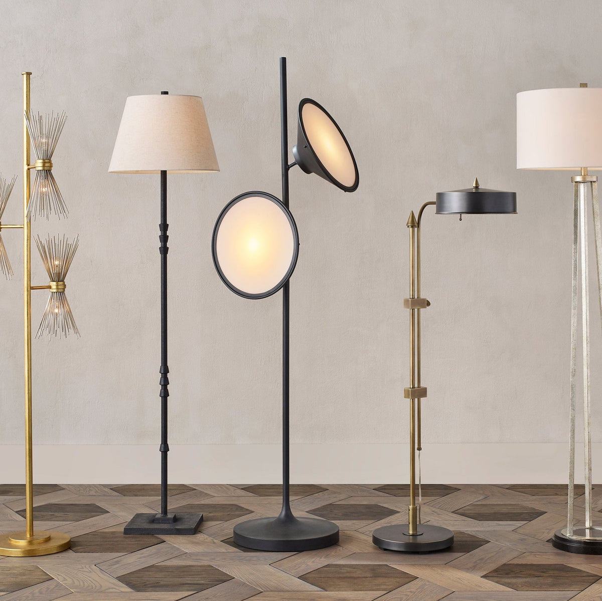 Eave Acryl Kunstzinnige vloerlamp