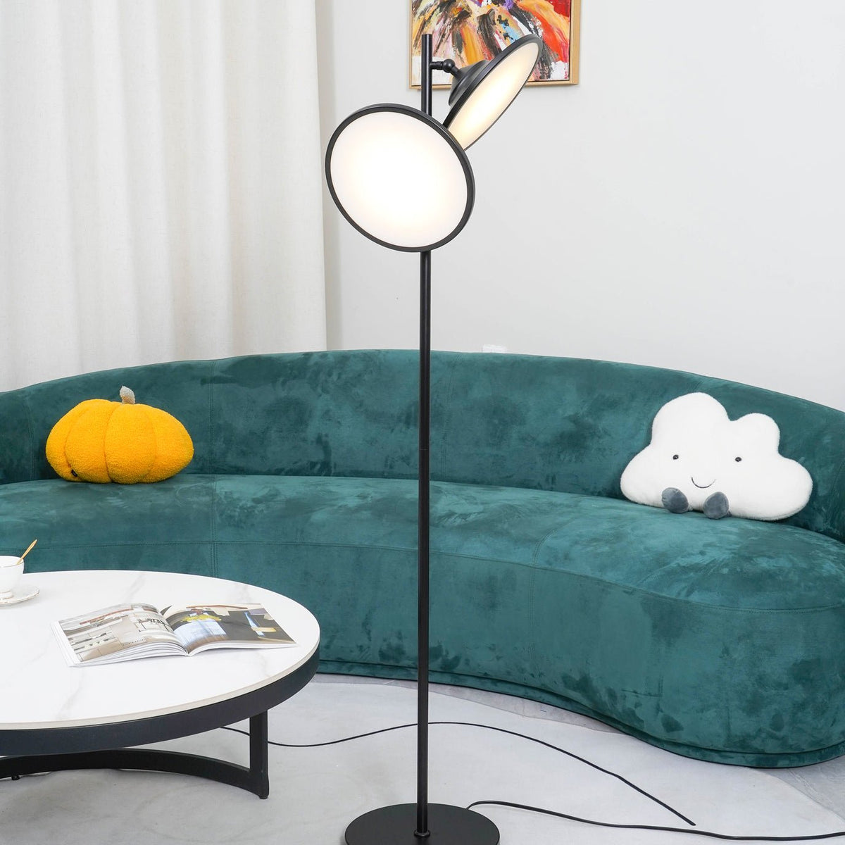 Eave Acryl Kunstzinnige vloerlamp