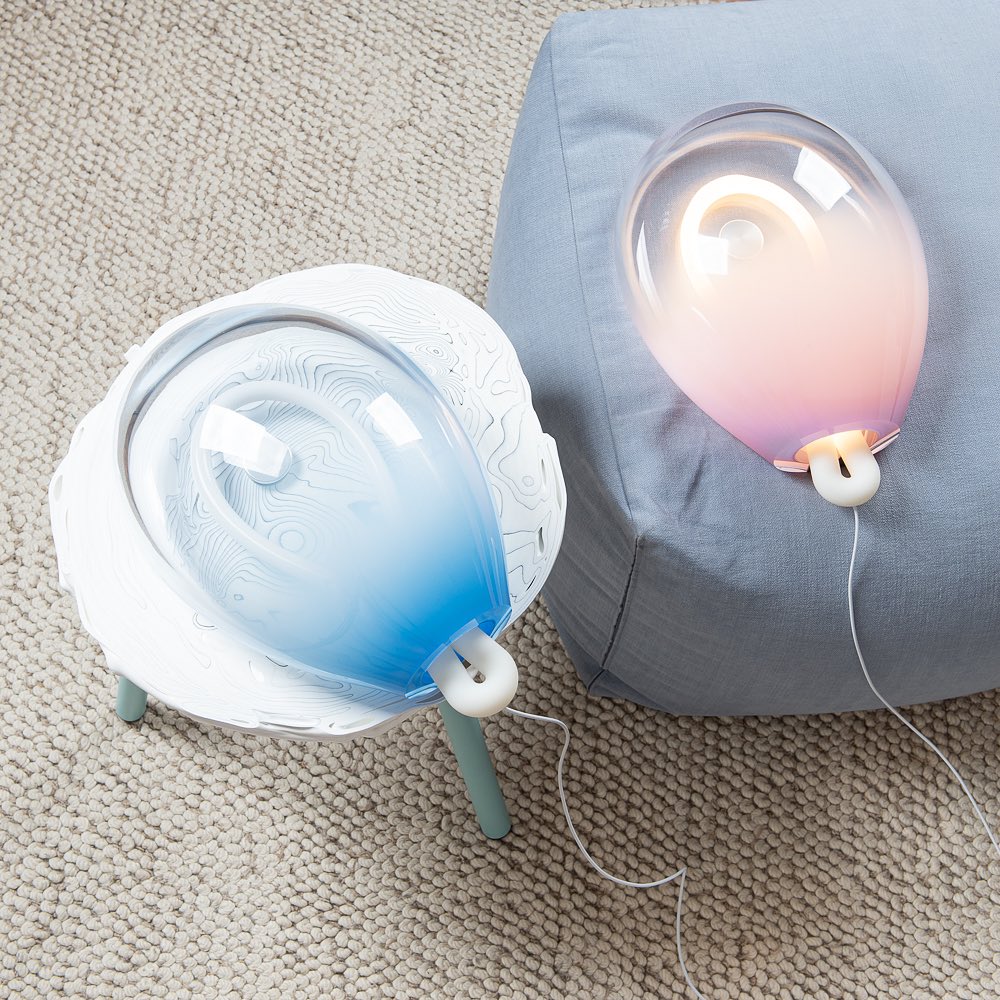 Lysolila Premium Noordse kunst glas wandlamp