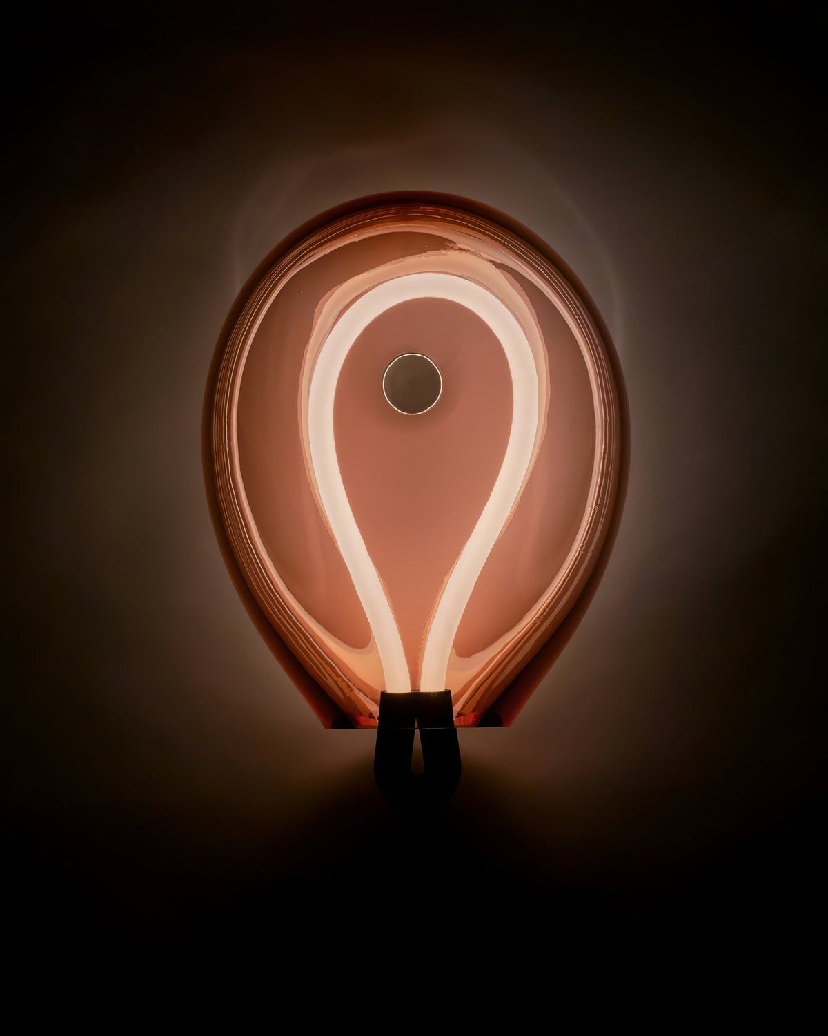 Lysolila Premium Noordse kunst glas wandlamp