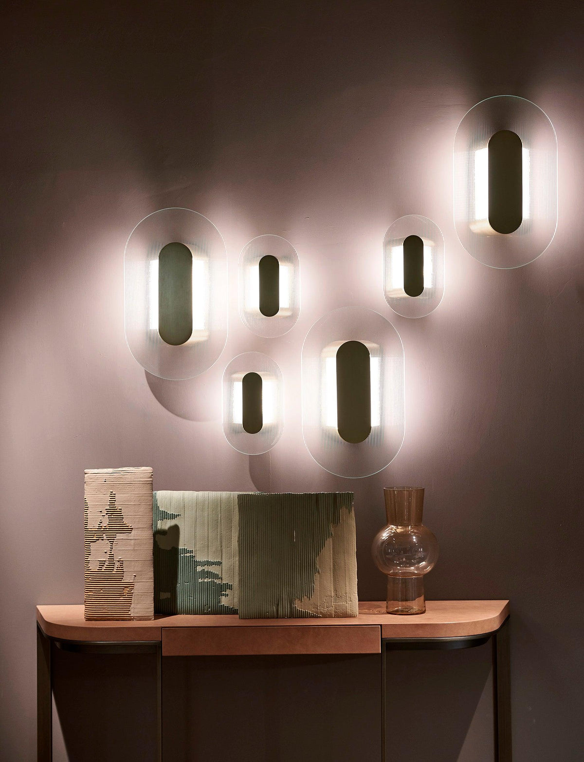 Dexven Premium Noords Kunst Knopglas wandlamp van glas