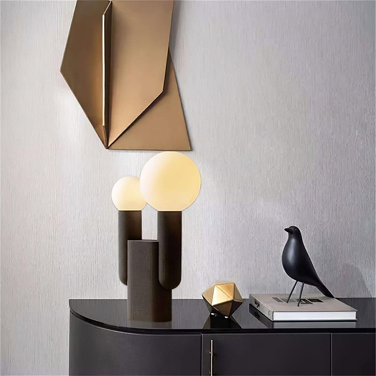Zevelyre wandlamp van organisch hars