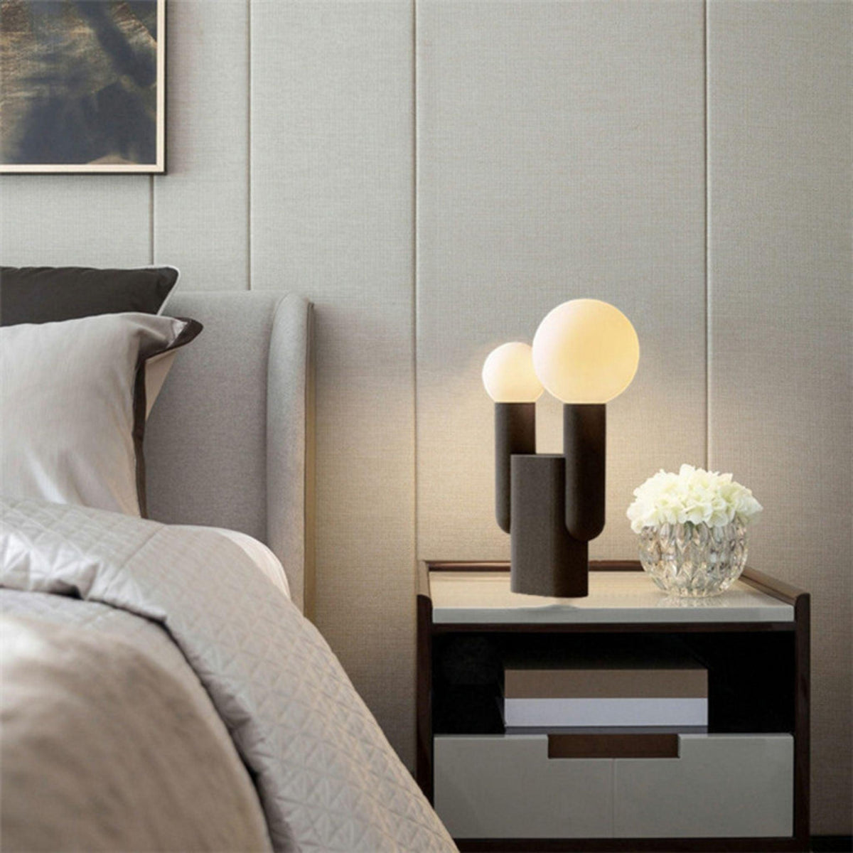 Zevelyre wandlamp van organisch hars
