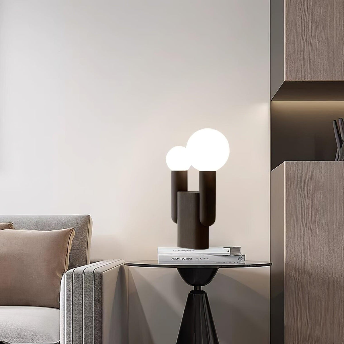 Zevelyre wandlamp van organisch hars