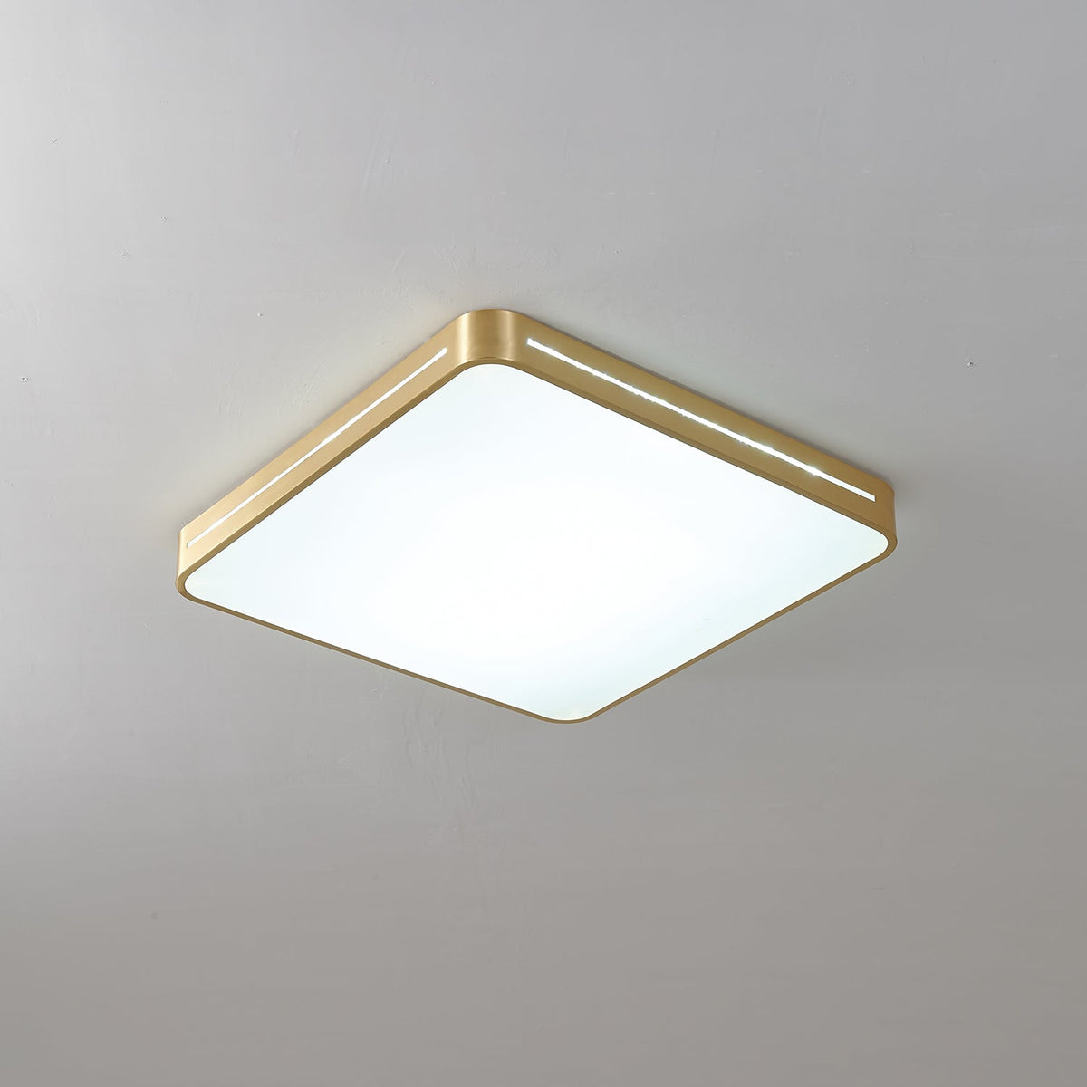 Eurcarara moderne minimalistische plafondlamp van messing