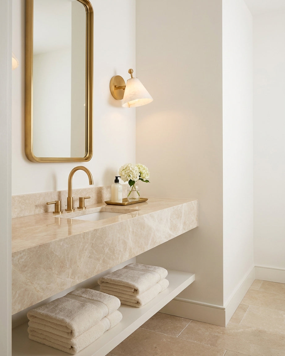 Eiraelle wandlamp van Albast