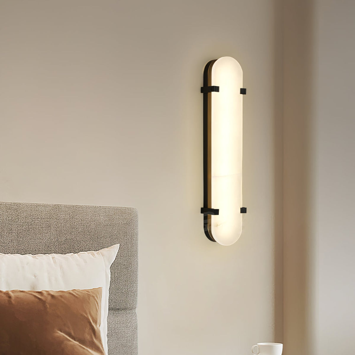Nivanise Moderne wandlamp van albast