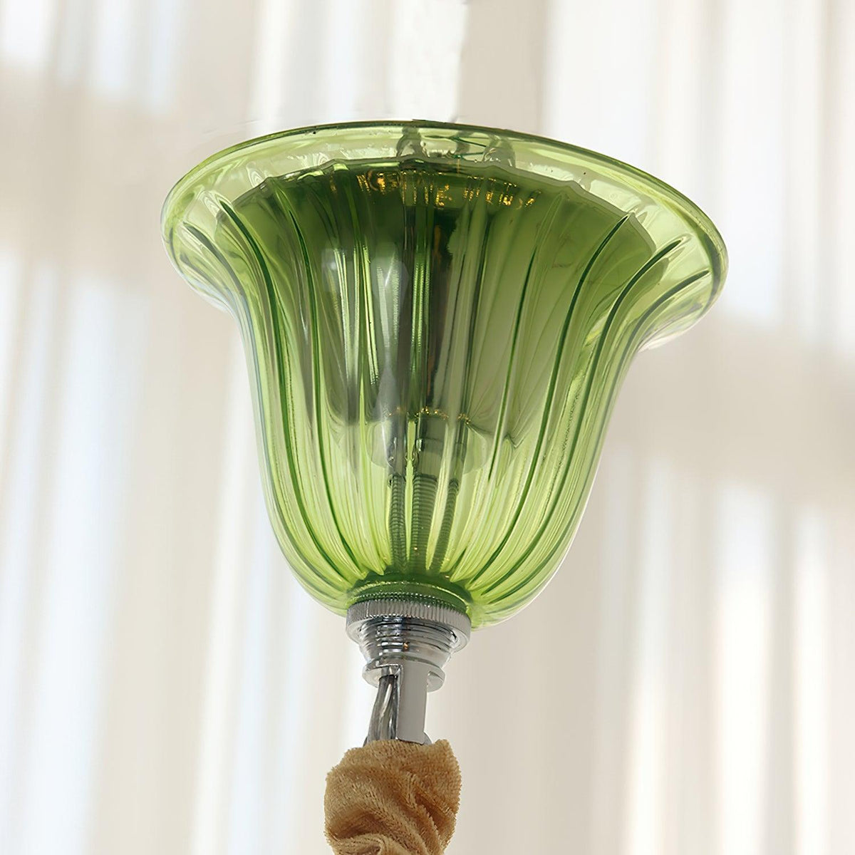 Vase kroonluchter Murano-glas exotisch