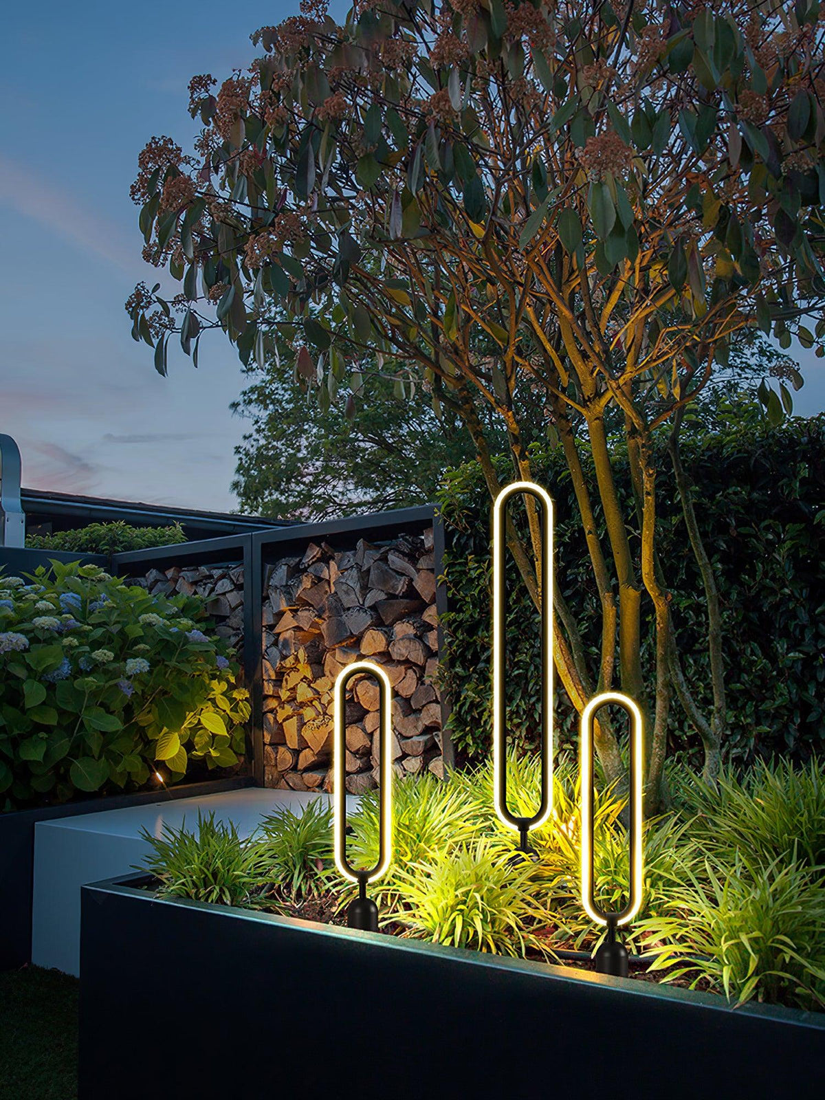 Ovalor Zwart Tuin Buitenverlichting