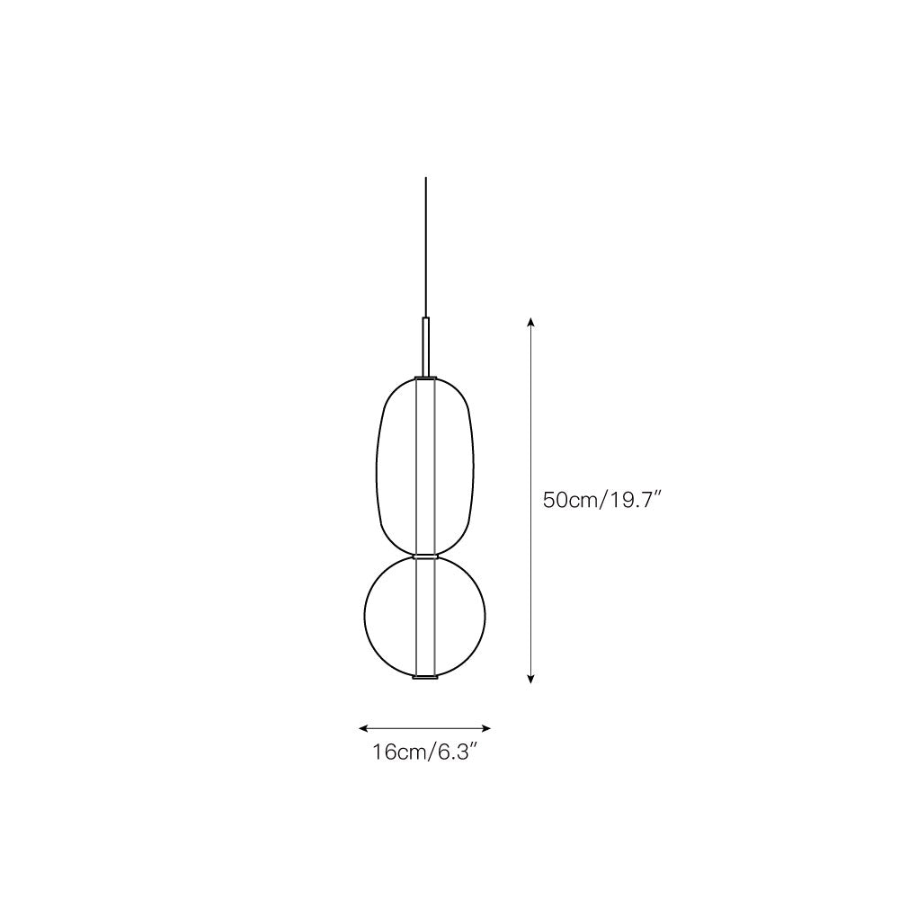 Pebin hanglamp