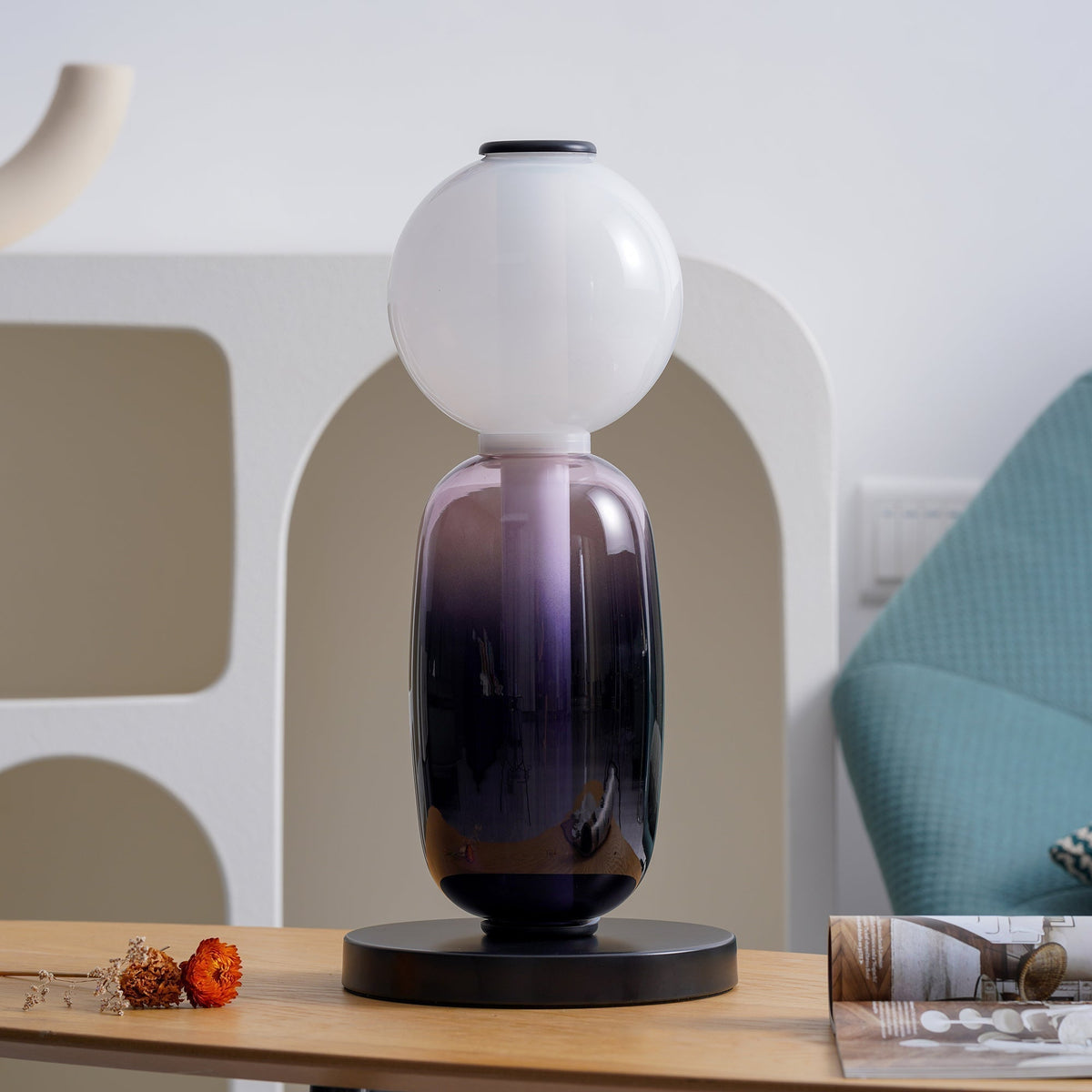 Stained glas tafellamp