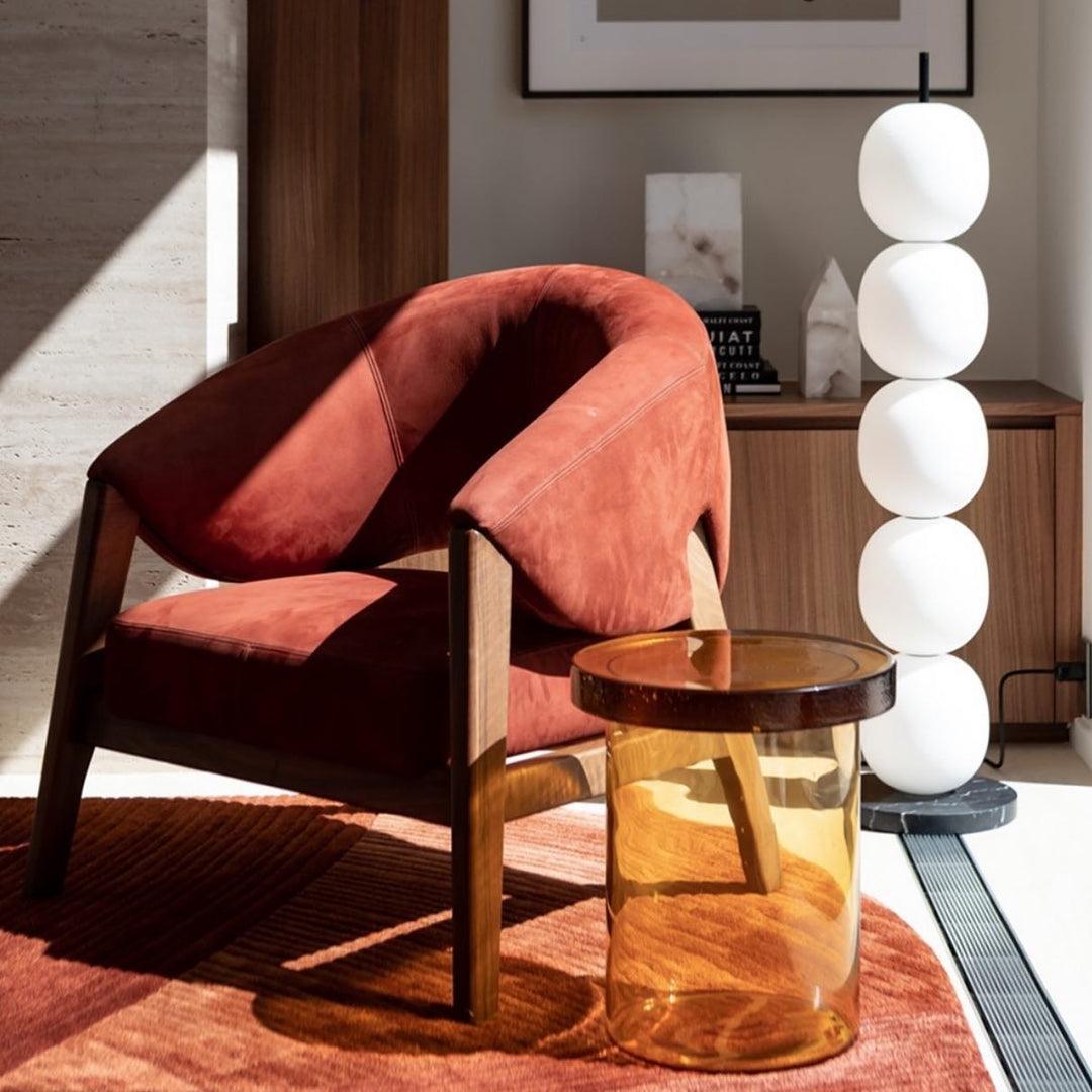 Ceni Minimalistische vloerlamp van marmer