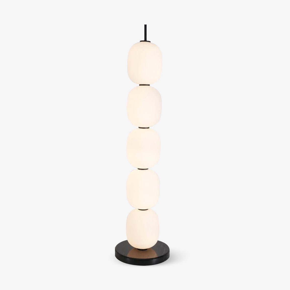 Ceni Minimalistische vloerlamp van marmer