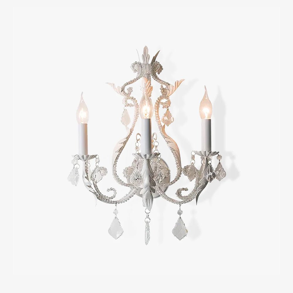 Xeldes traditionele kandelaar kristallen wandlamp