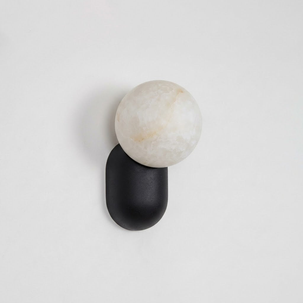 Keststone Albasten wandlamp