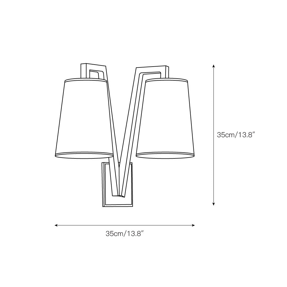 Viraoenne wandlamp