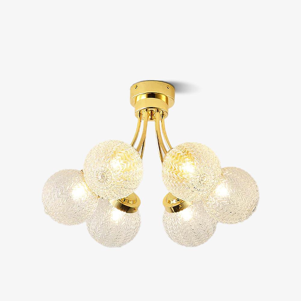 Quve glazen plafondlamp
