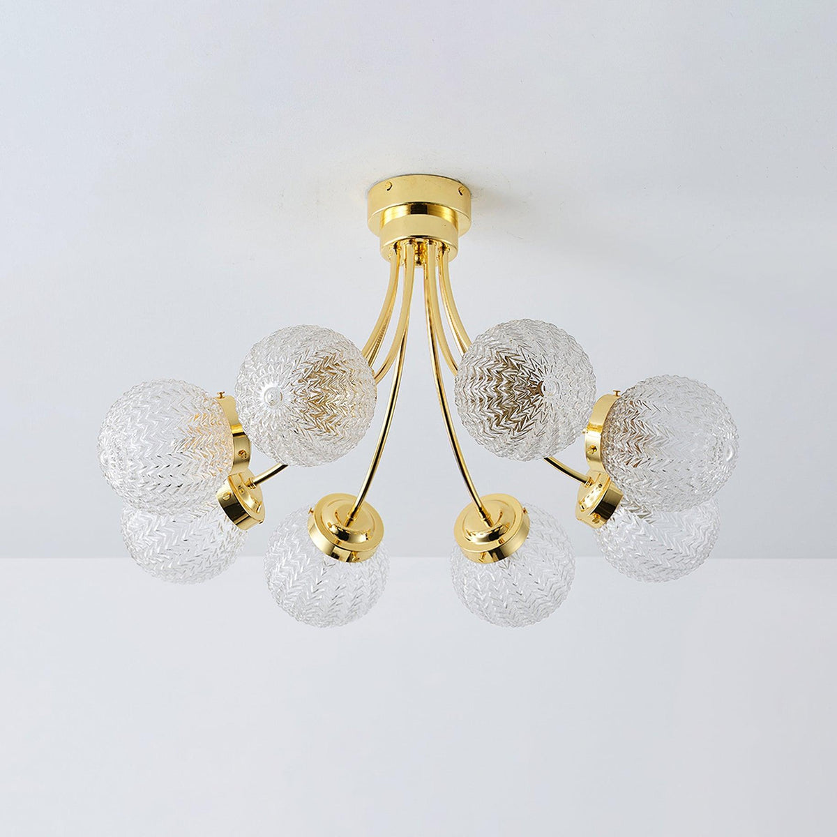 Quve glazen plafondlamp