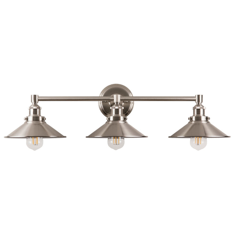 Hawken wandlamp nikkel ijzer