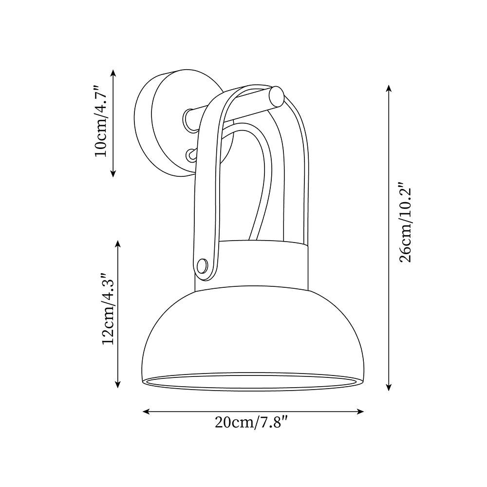Lorelei wandlamp