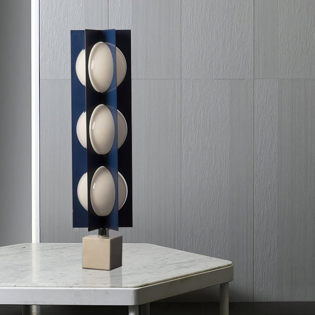 Vanell Marmeren vloerlamp