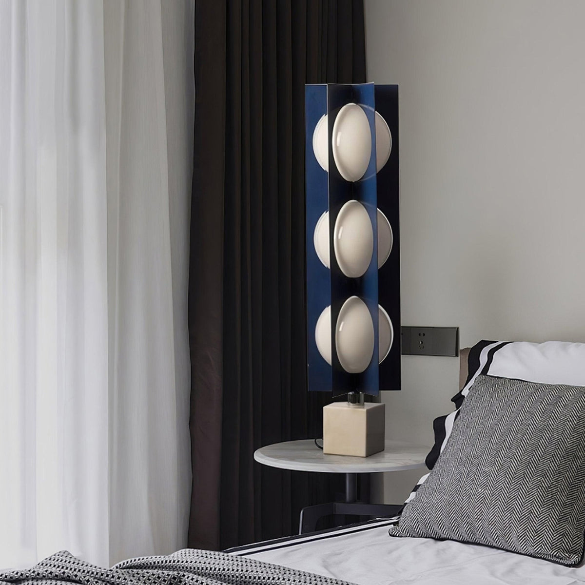 Vanell Marmeren vloerlamp