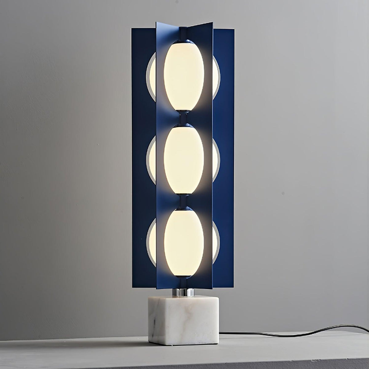 Vanell Marmeren vloerlamp