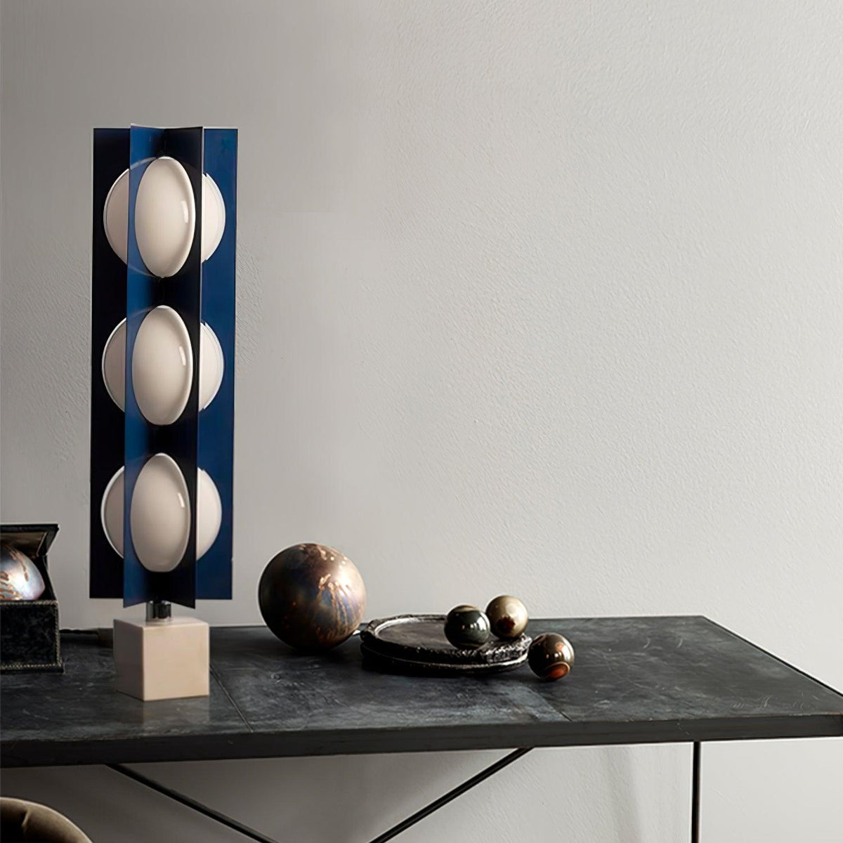 Vanell Marmeren vloerlamp