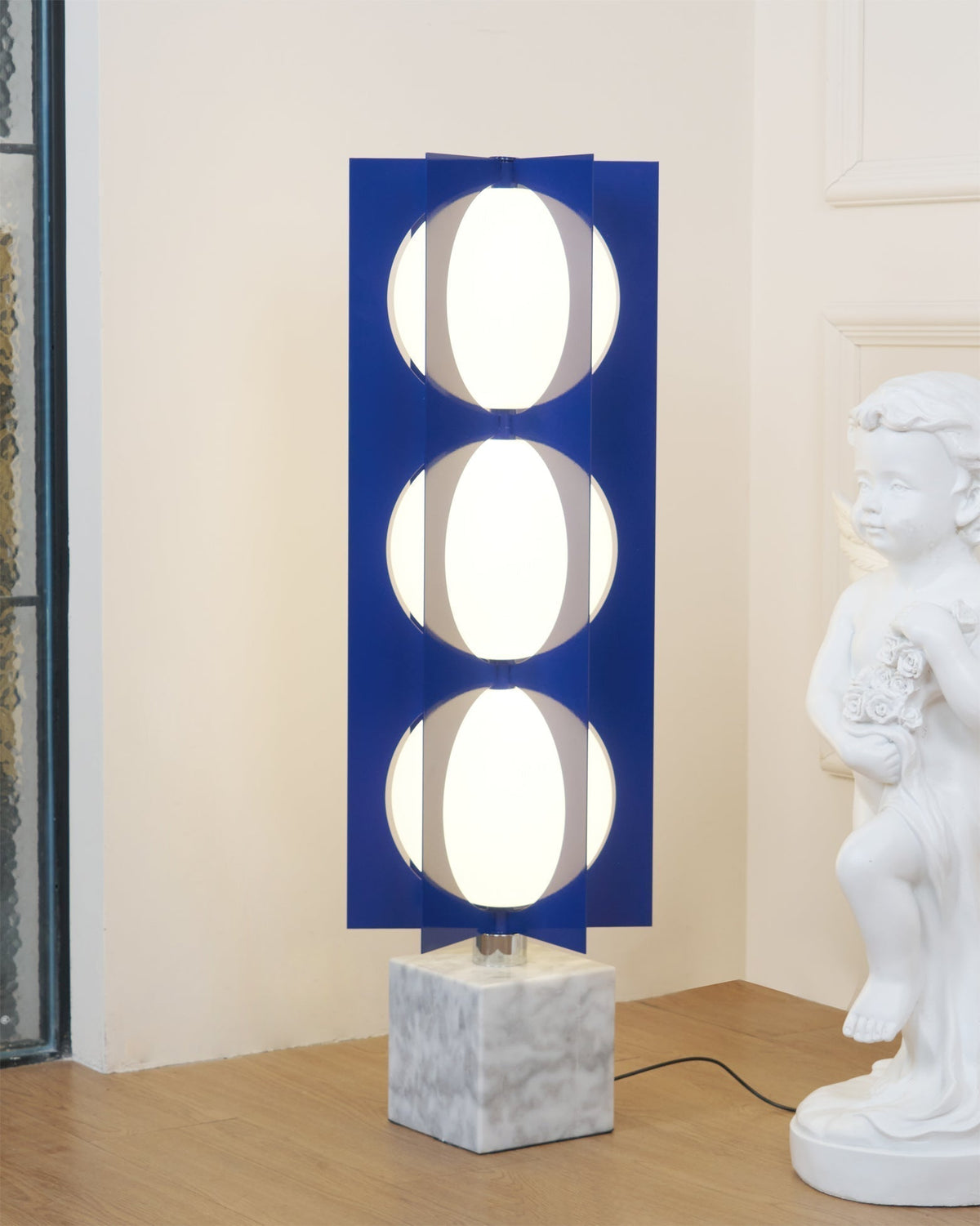 Vanell Marmeren vloerlamp
