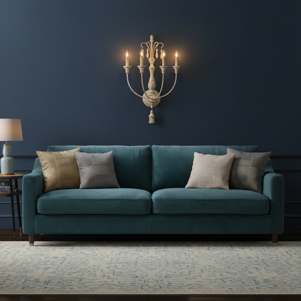 Valdren kaarsvormige wandlamp