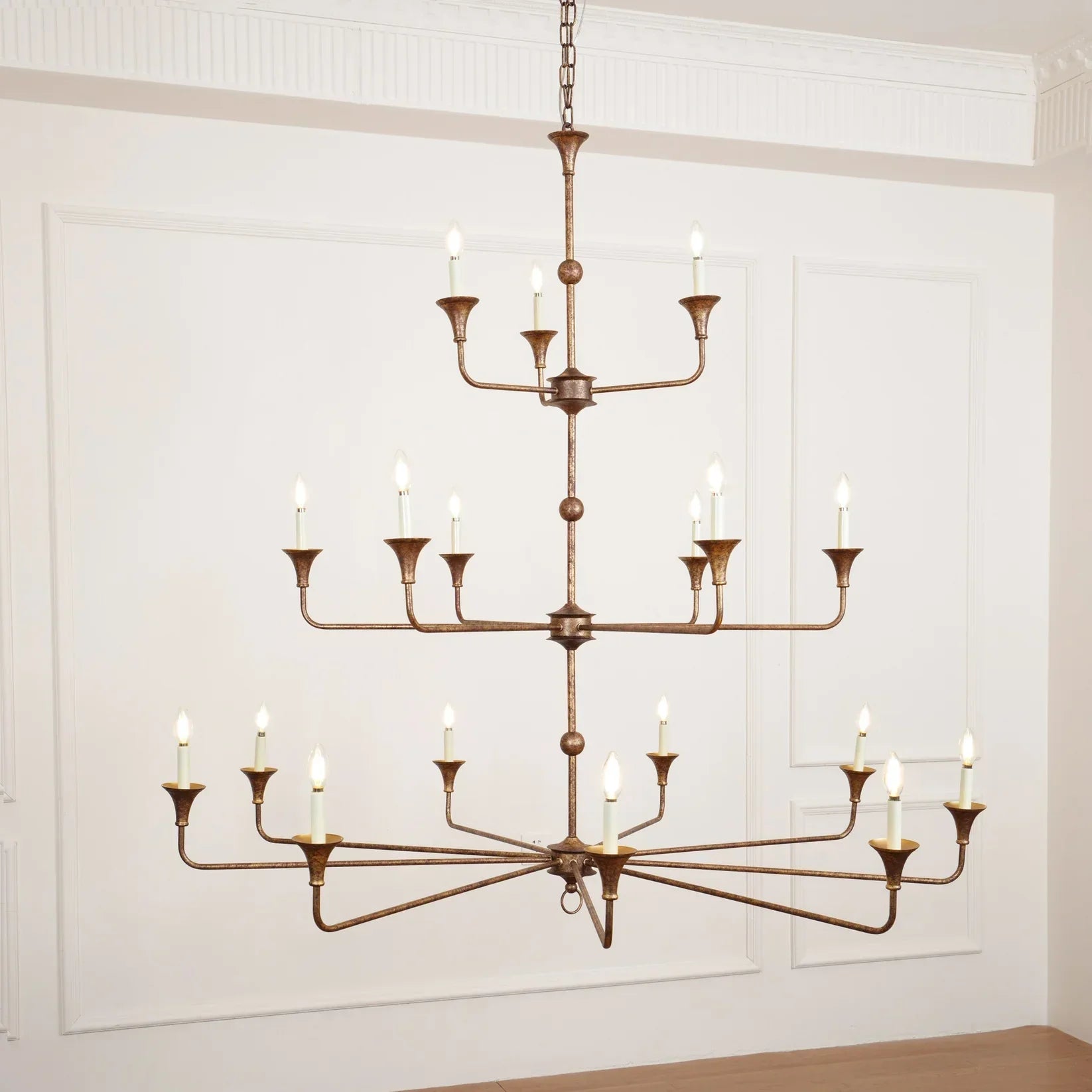 Alessio Vintage Metaal Pyriet Bronzen Hanglampen Eetkamer Slaapkamer