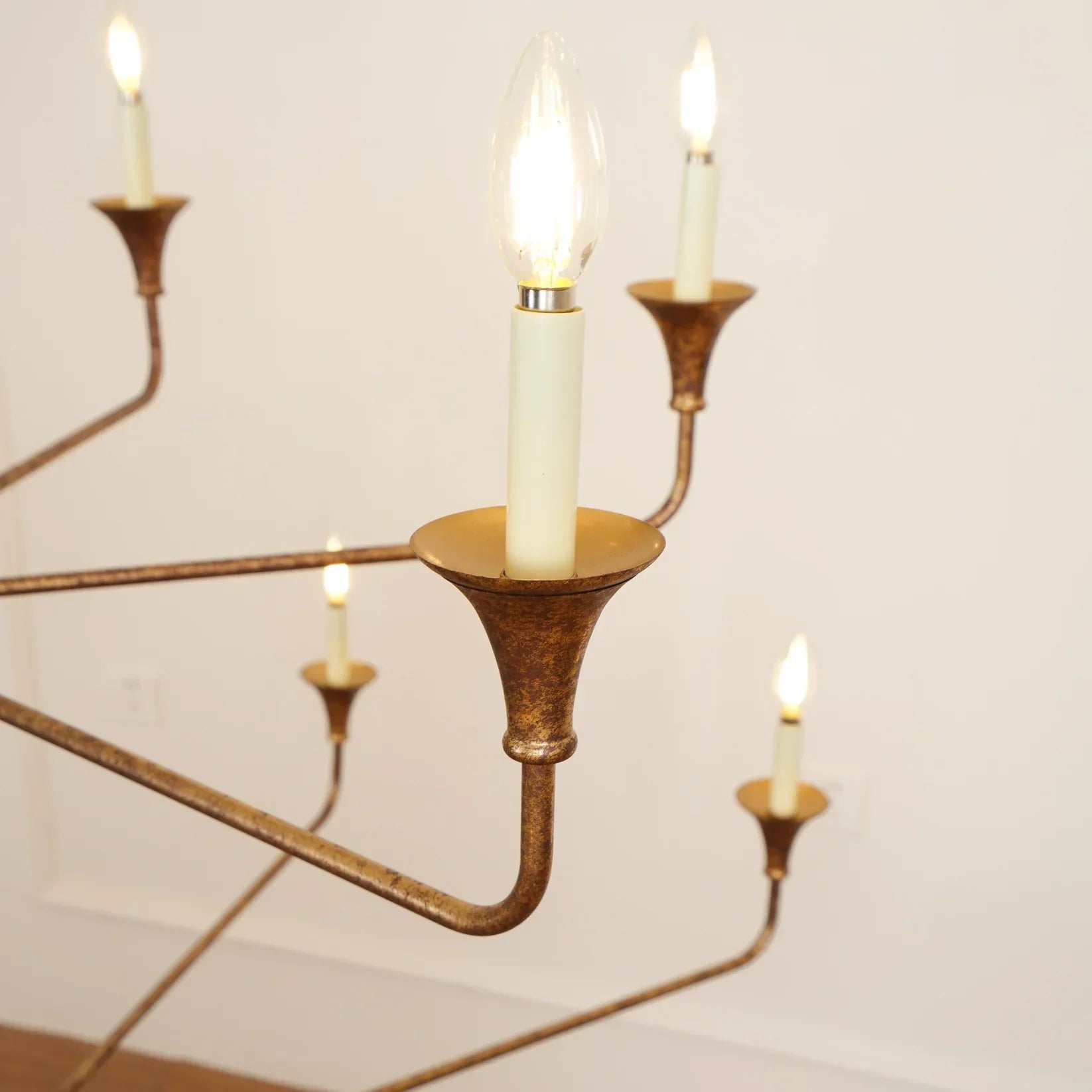Alessio Vintage Metaal Pyriet Bronzen Hanglampen Eetkamer Slaapkamer