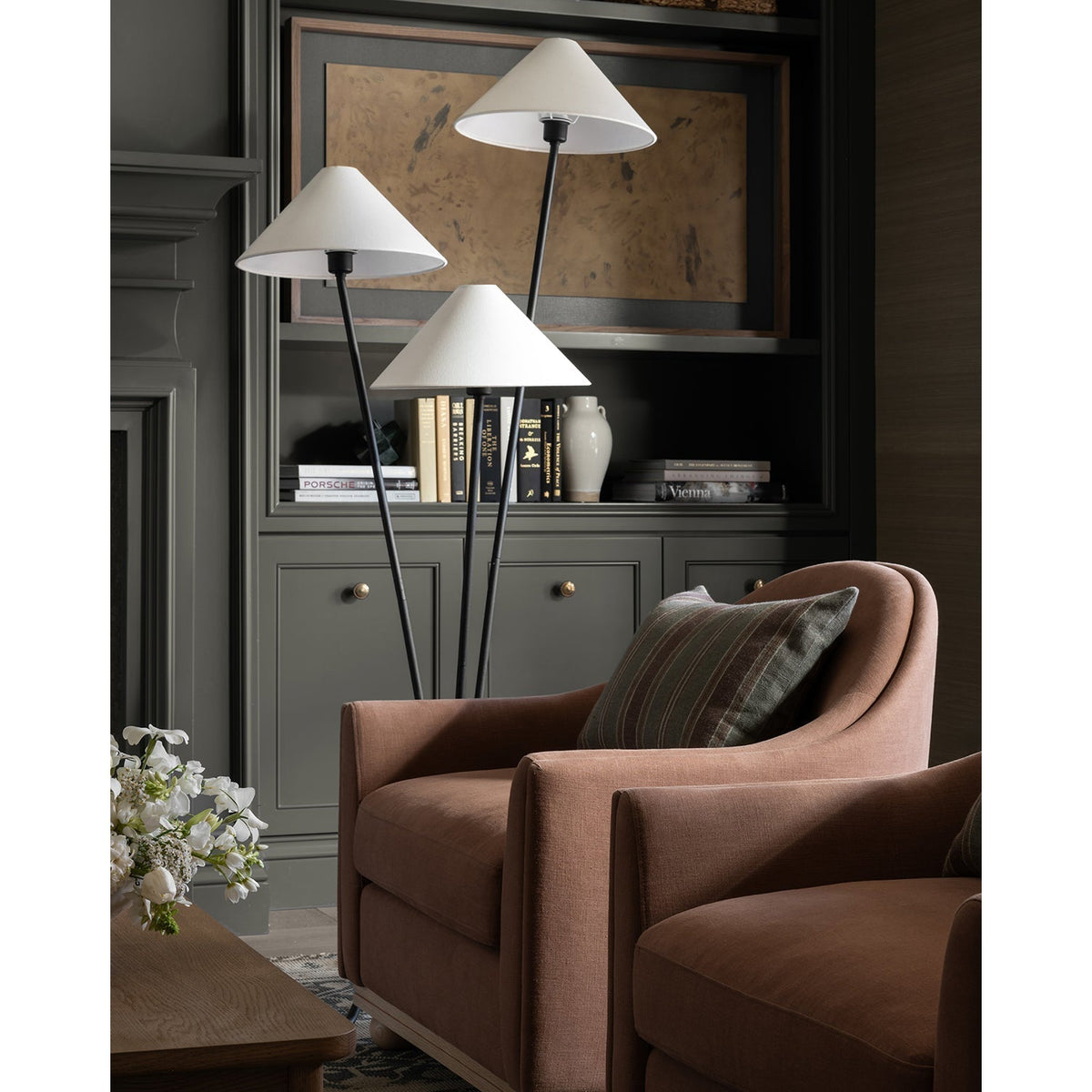 Cypress vloerlamp