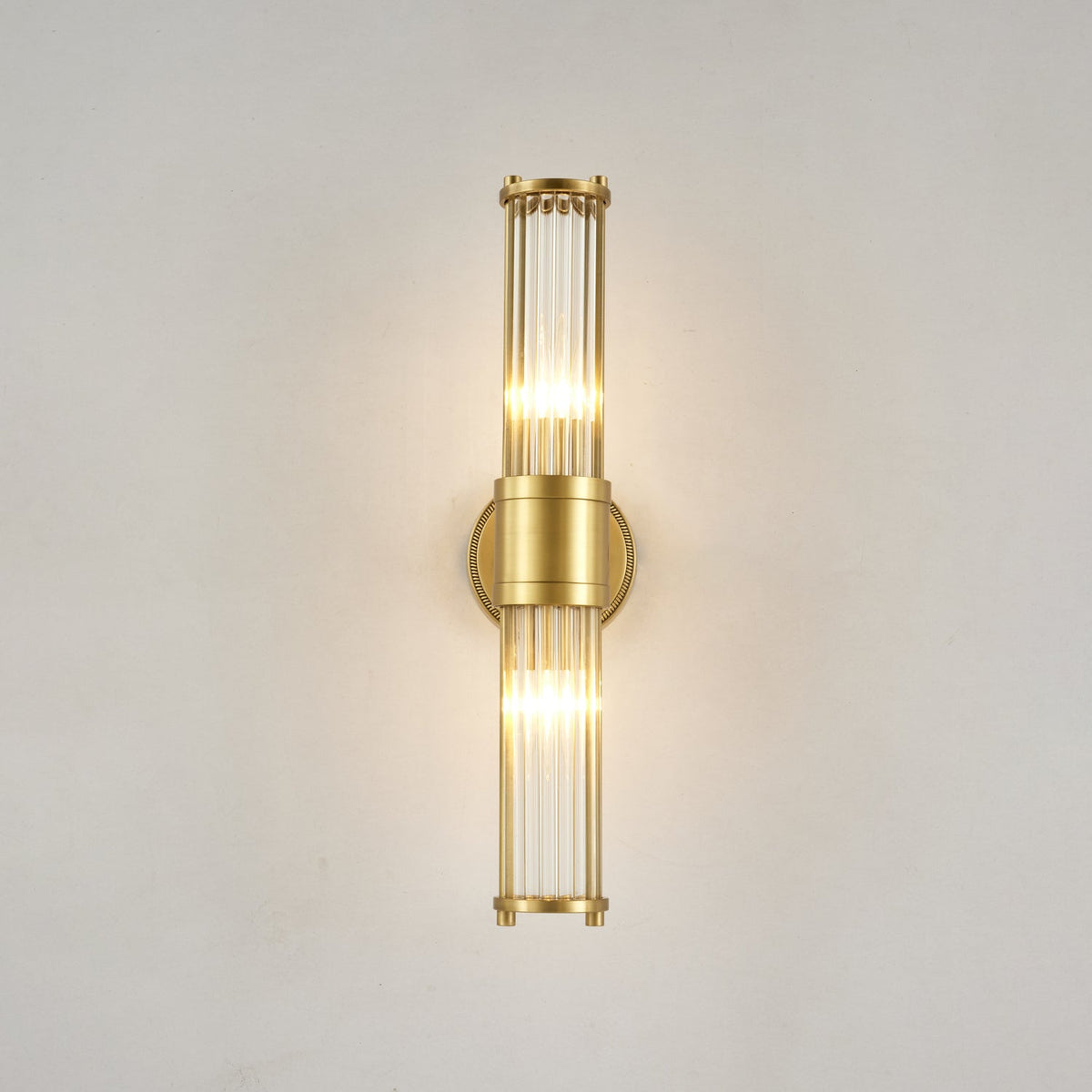 Vevenisra Noordse kunst cilinderglas wandlamp van glas