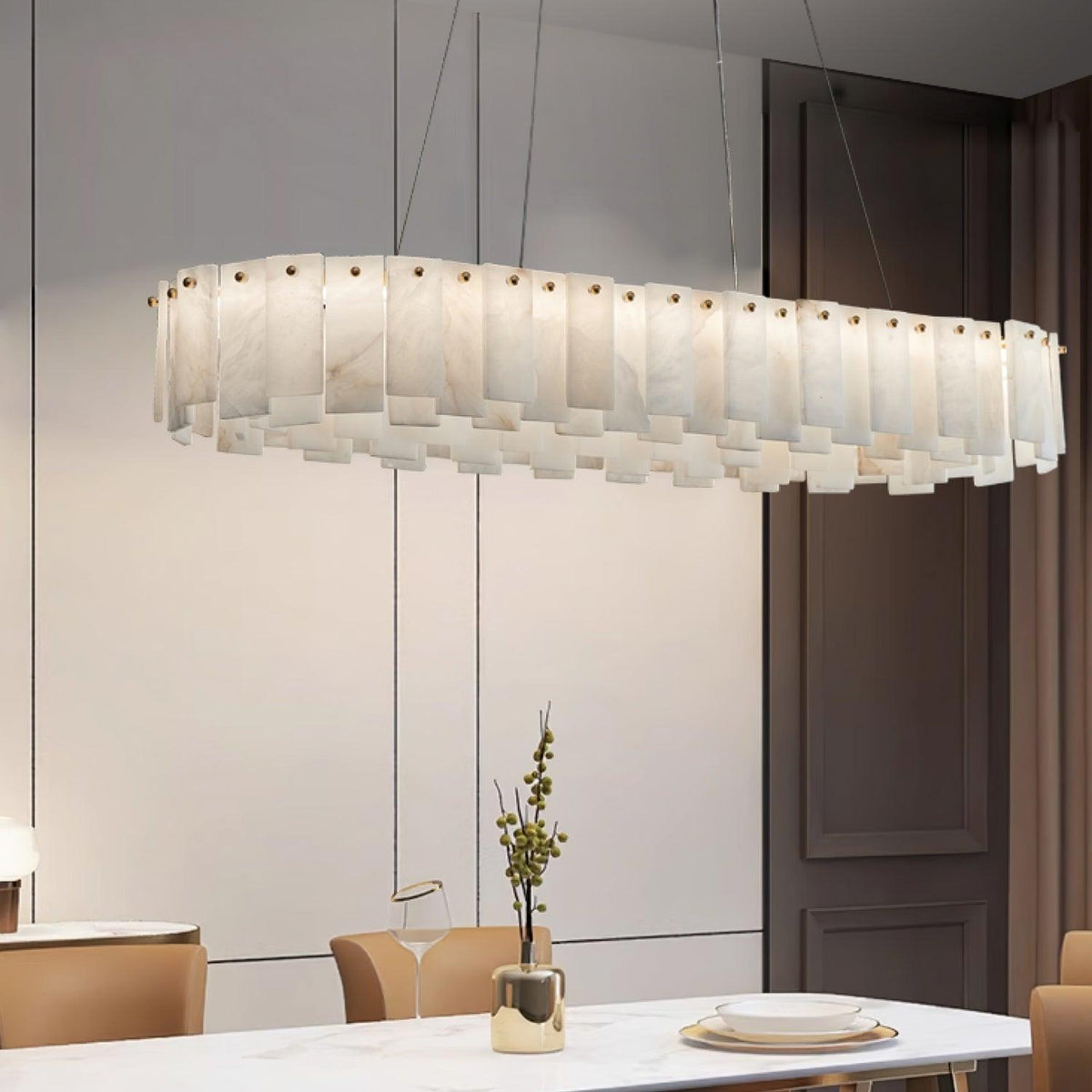 Vodore albasten hanglamp