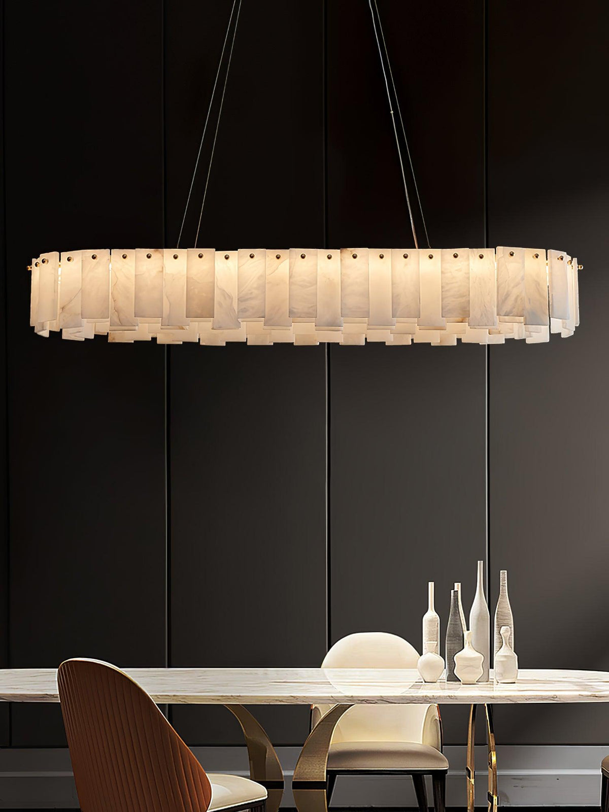 Vodore albasten hanglamp