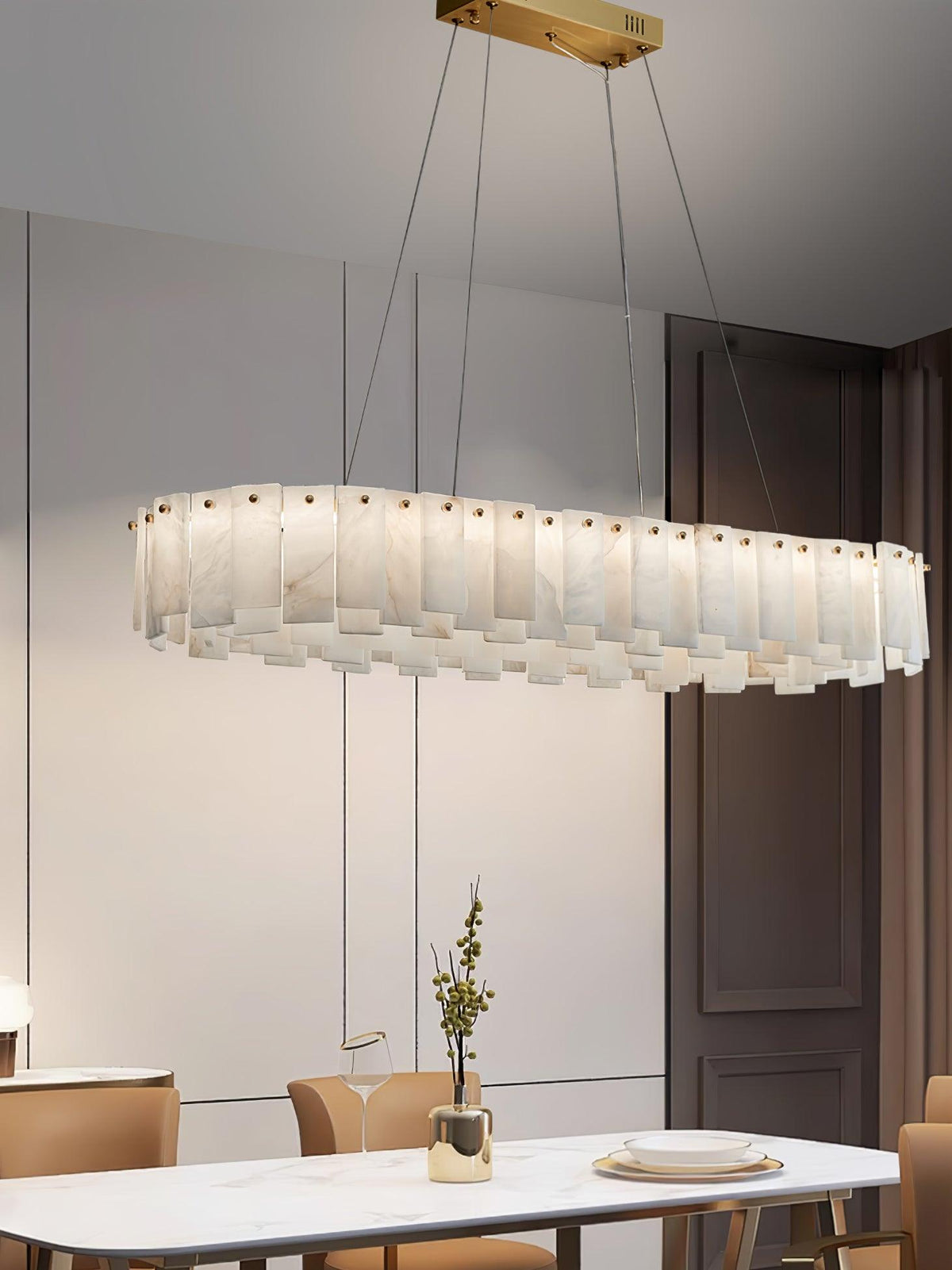 Vodore albasten hanglamp