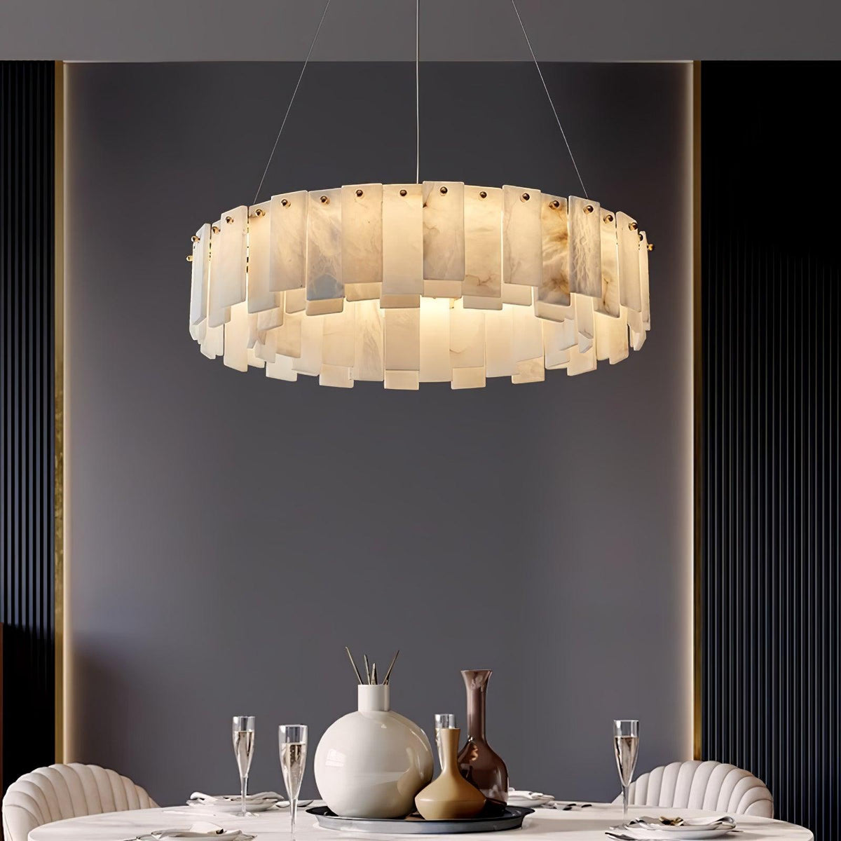Vodore albasten hanglamp